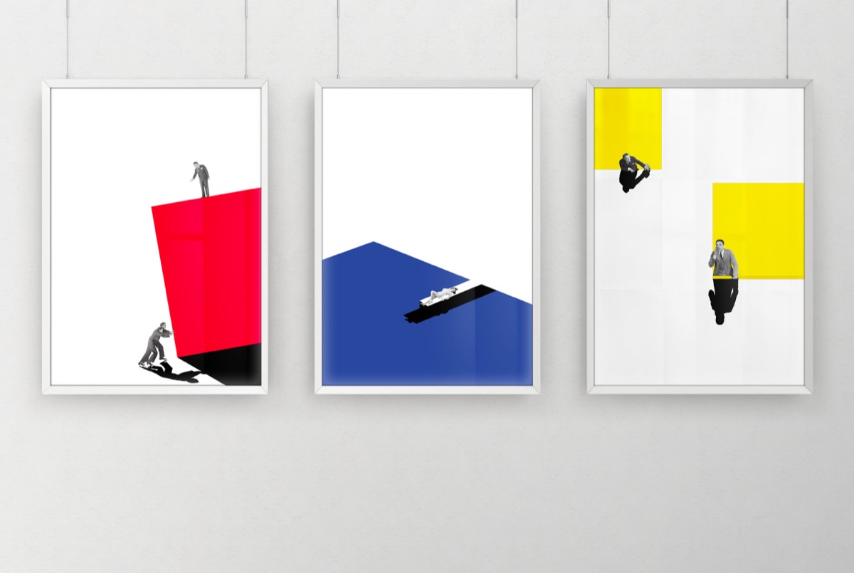 Série des 3 Affiches A2 – Le Plongeoir / Le Crieur / Le Travail